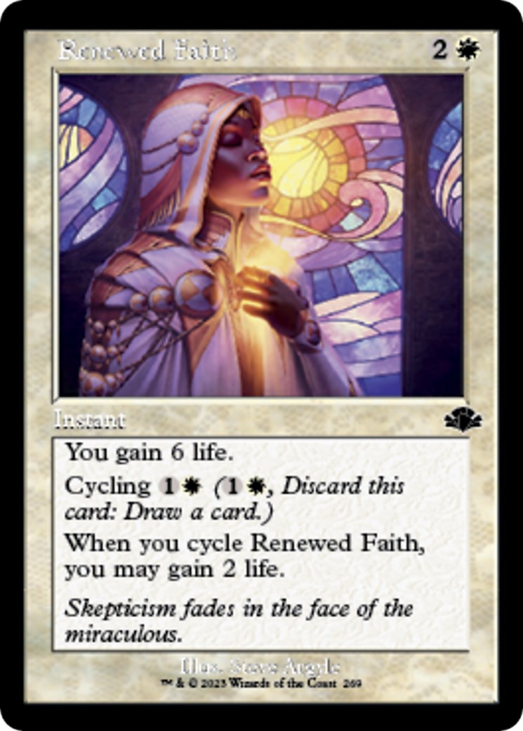 Renewed Faith (Retro Frame) [DMR - 269]