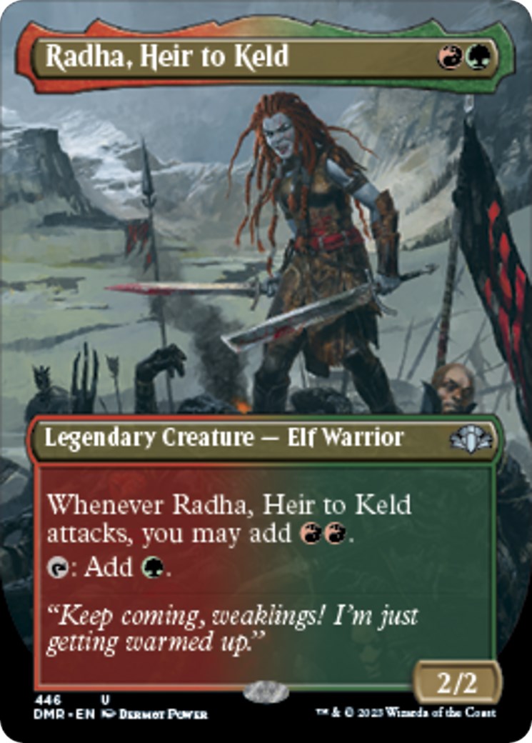 Radha, Heir to Keld (Borderless) [DMR - 446]