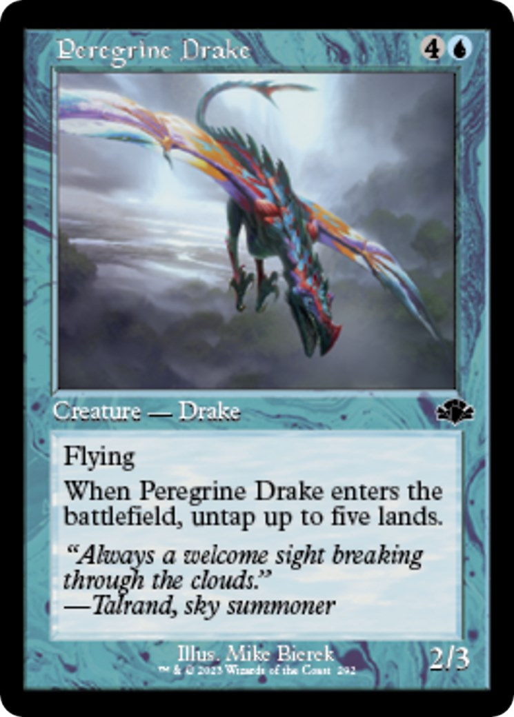 Peregrine Drake (Retro Frame) [DMR - 292]