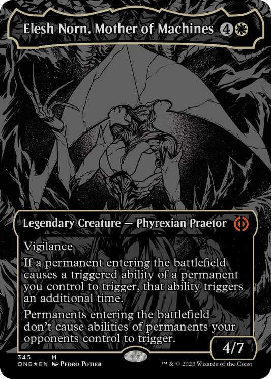 Elesh Norn, Mother of Machines (Oil Slick Raised Foil)