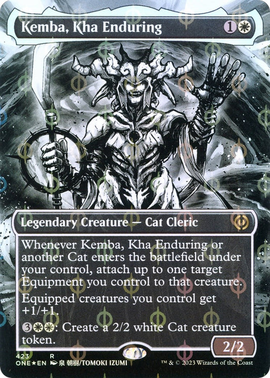 Kemba, Kha Enduring (Borderless) (Step-and-Compleat Foil) [ONE - 423]