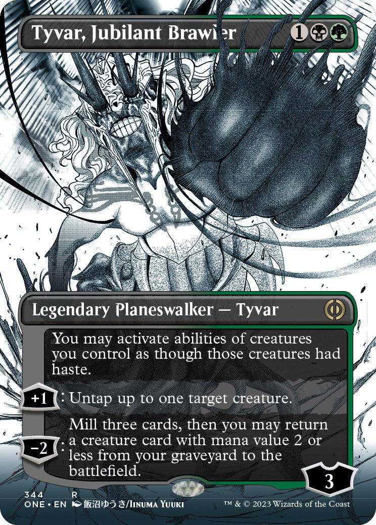 Tyvar, Jubilant Brawler (Borderless) [ONE - 344]