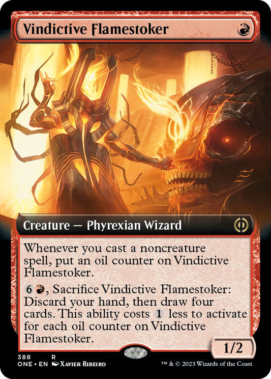 Vindictive Flamestoker (Extended Art) [ONE - 388]