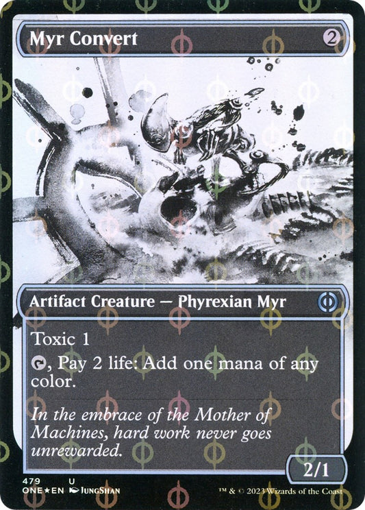 Myr Convert (Showcase) (Step-and-Compleat Foil) [ONE - 479]