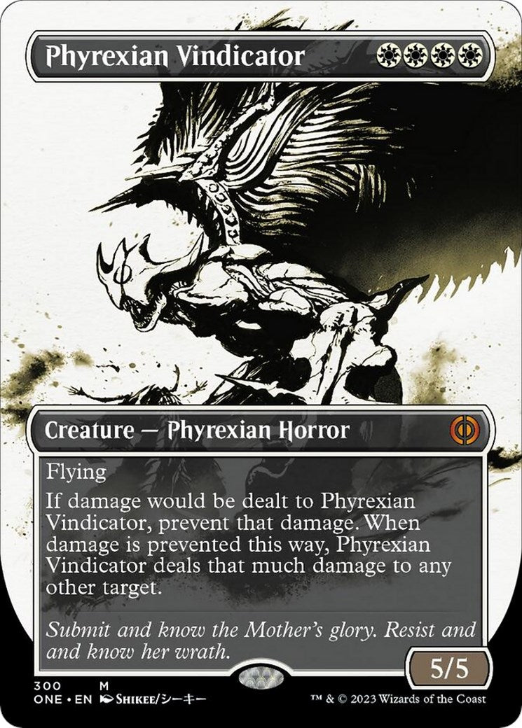 Phyrexian Vindicator (Showcase) [ONE - 300]