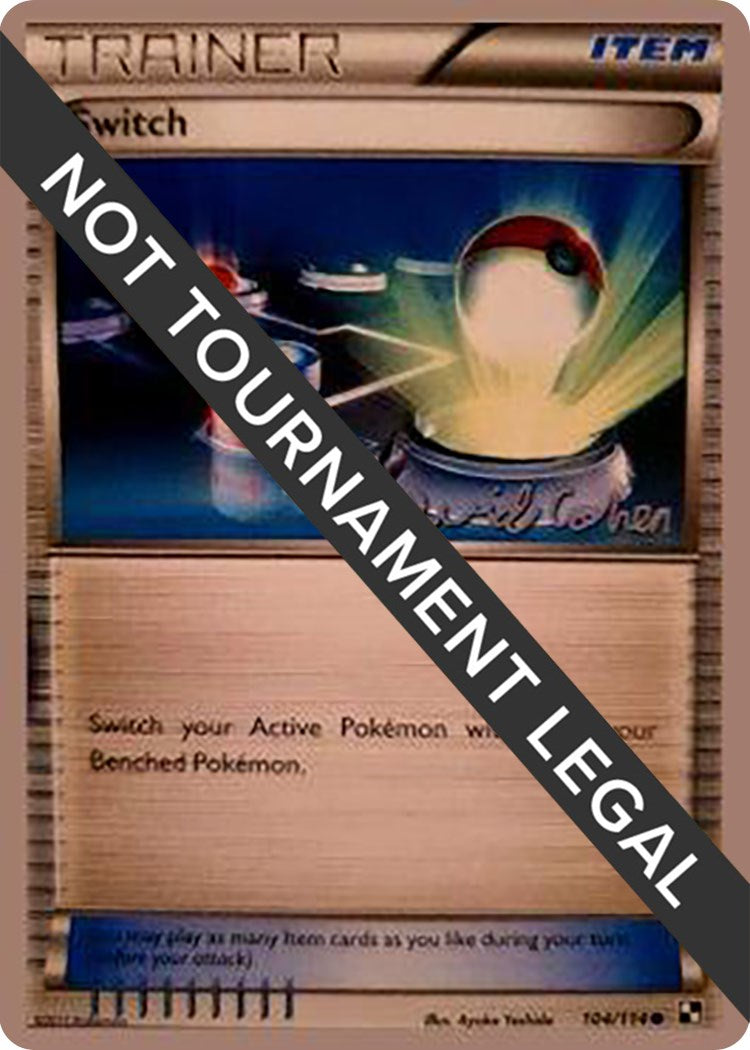 Switch - 2011 (David Cohen)