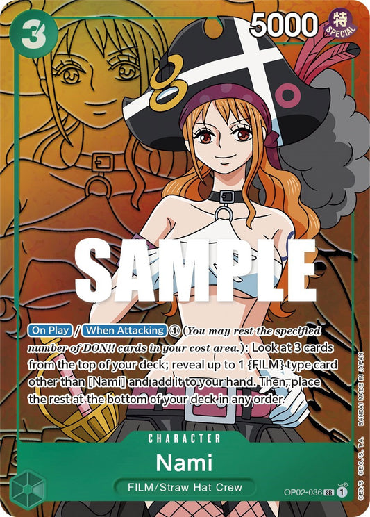 Nami (Alternate Art) [OP02 - OP02-036]