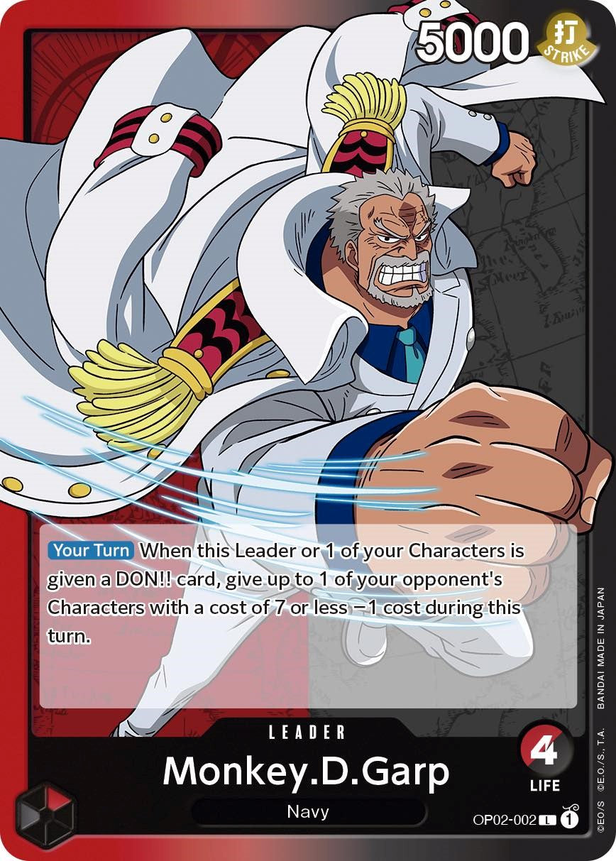 Monkey.D.Garp (002) [OP02 - OP02-002]