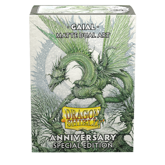 Dragon Shield: Standard 100ct Sleeves - Special Anniversary - Gaial (Dual Matte)