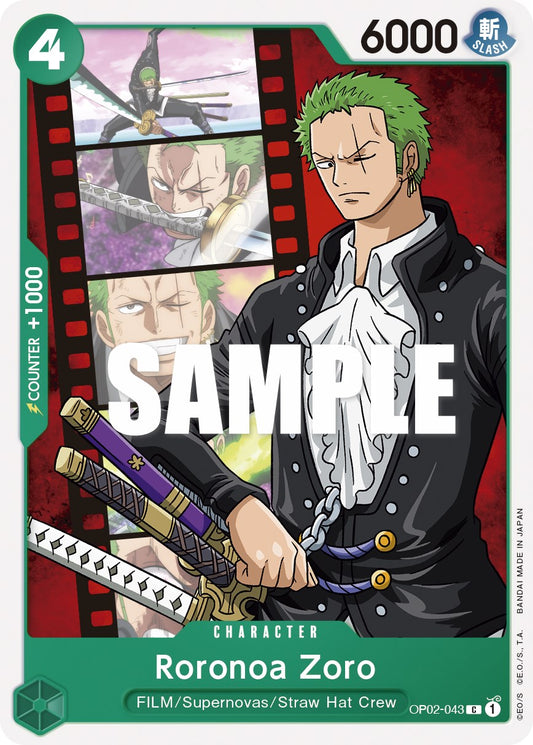 Roronoa Zoro [OP02 - OP02-043]