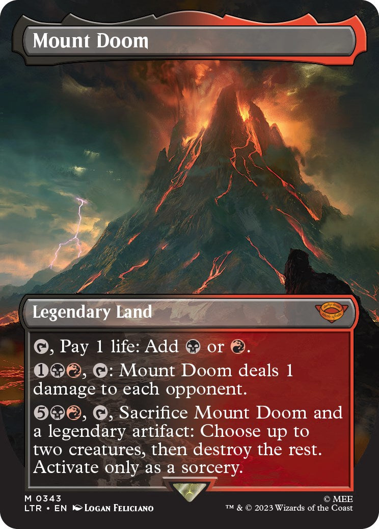 Mount Doom (Borderless) [LTR - 343]