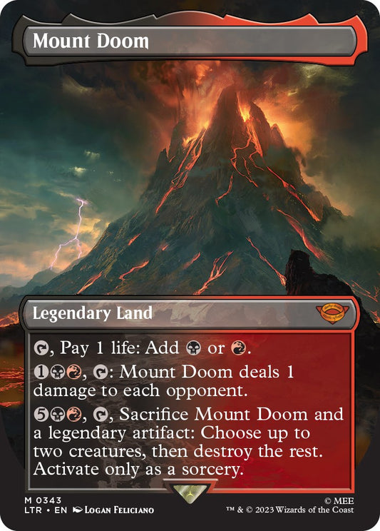 Mount Doom (Borderless) [LTR - 343]