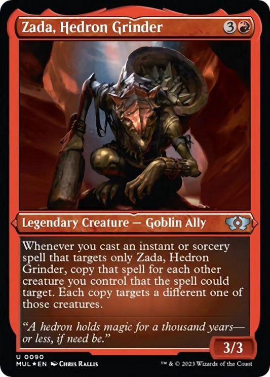 Zada, Hedron Grinder (Foil Etched)