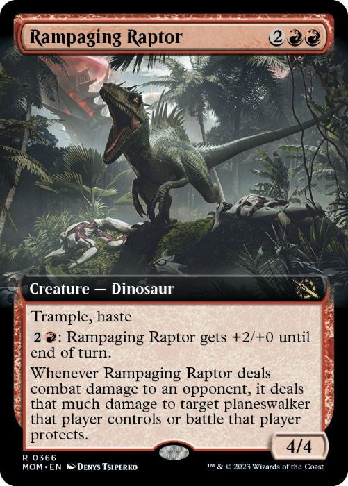 Rampaging Raptor (Extended Art) [MOM - 366]