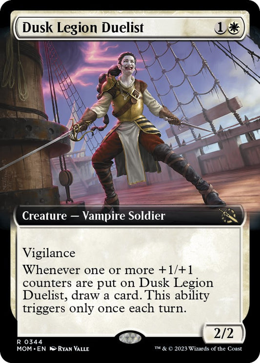 Dusk Legion Duelist (Extended Art) [MOM - 344]