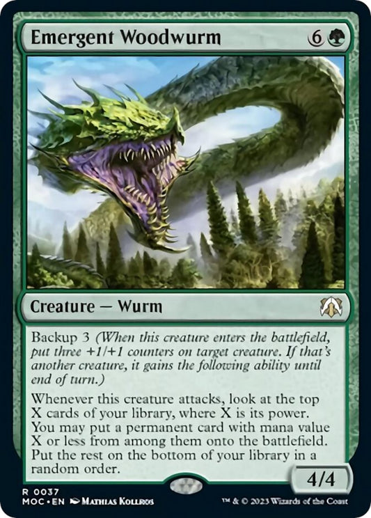 Emergent Woodwurm