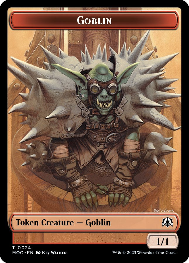 Goblin // Sliver Double-sided Token