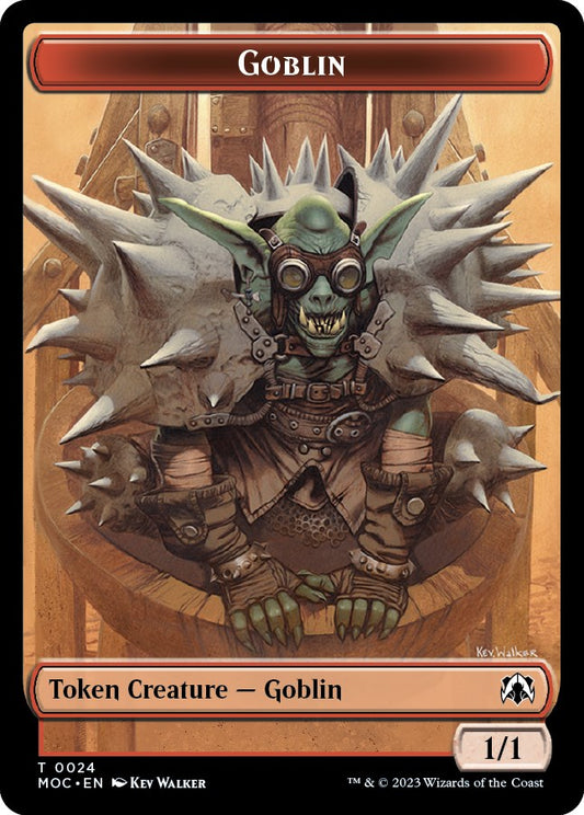 Goblin // Sliver Double-sided Token