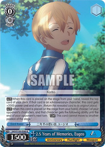 2.5 Years of Memories, Eugeo [SAO/S100 - SAO/S100-E080 R]