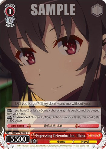 Expressing Determination, Utaha