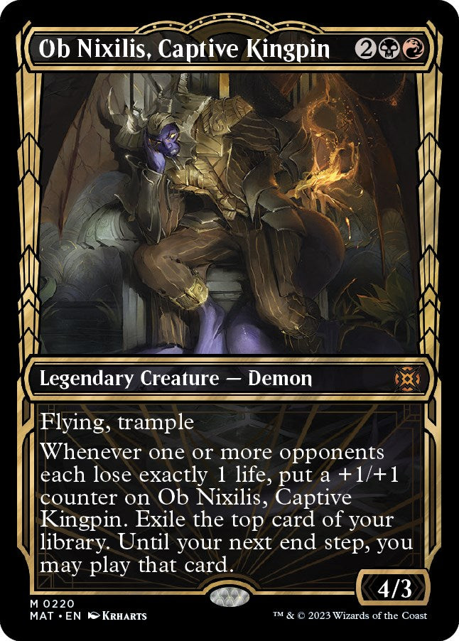 Ob Nixilis, Captive Kingpin (Halo Foil)