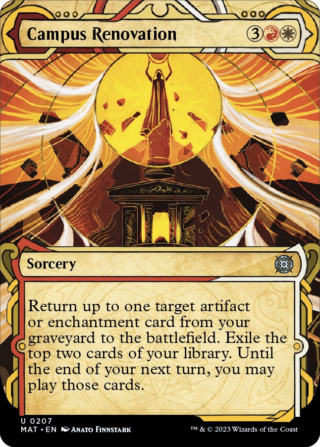 Campus Renovation (Halo Foil)