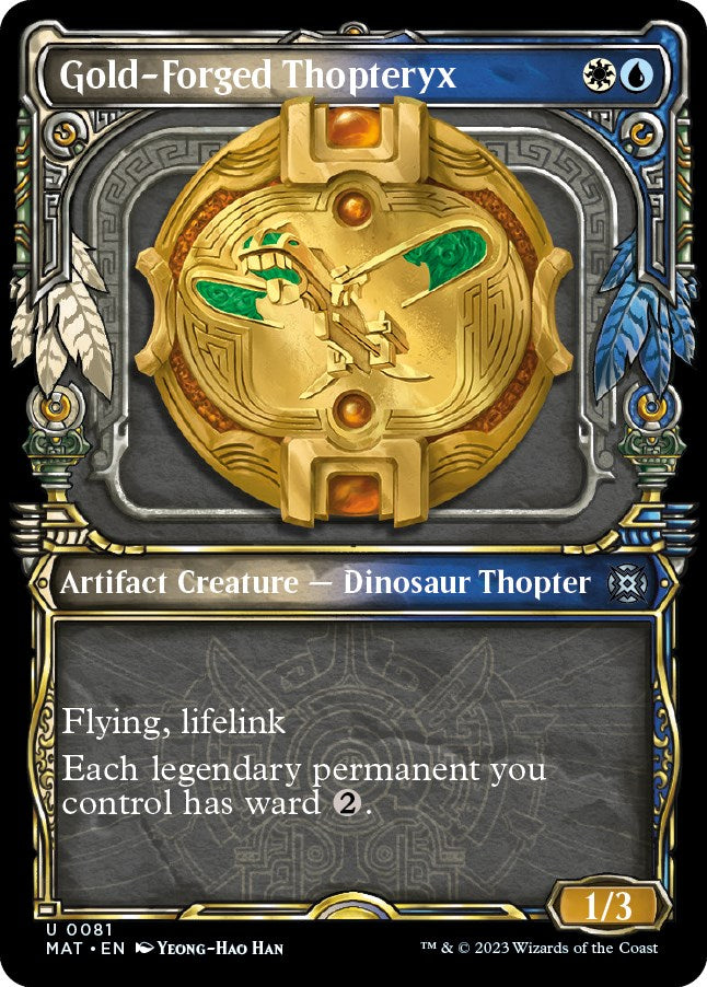 Gold-Forged Thopteryx (Showcase)