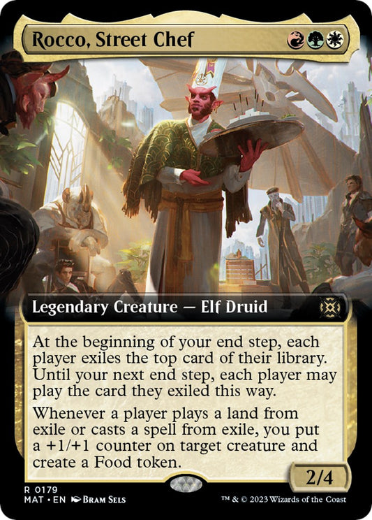 Rocco, Street Chef (Extended Art)