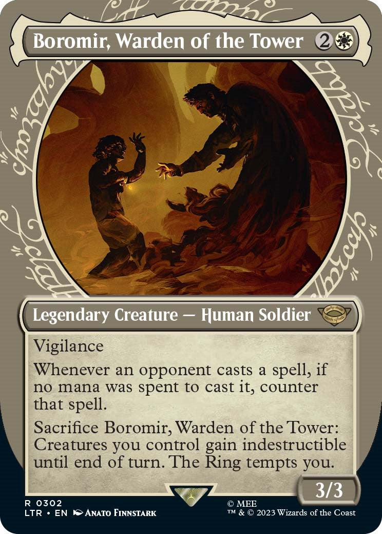 Boromir, Warden of the Tower (Showcase) [LTR - 302]