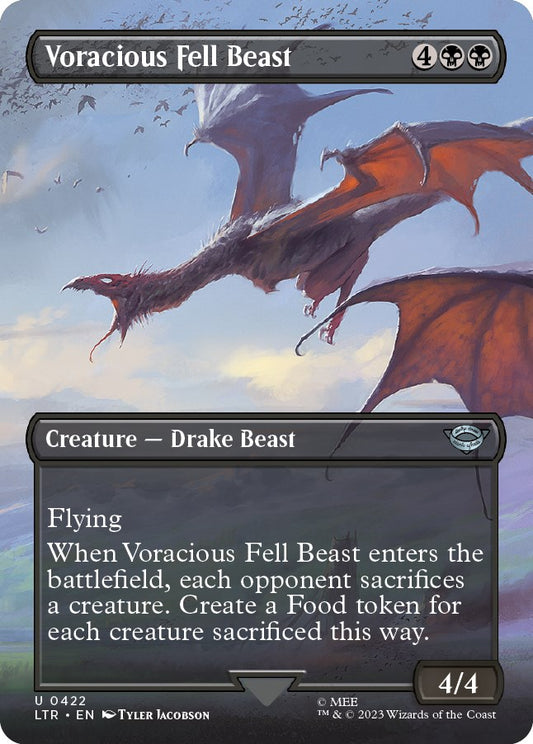 Voracious Fell Beast (Borderless) [LTR - 422]