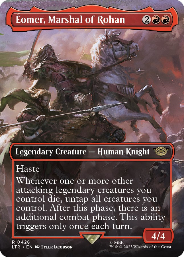 Eomer, Marshal of Rohan (Borderless) [LTR - 428]