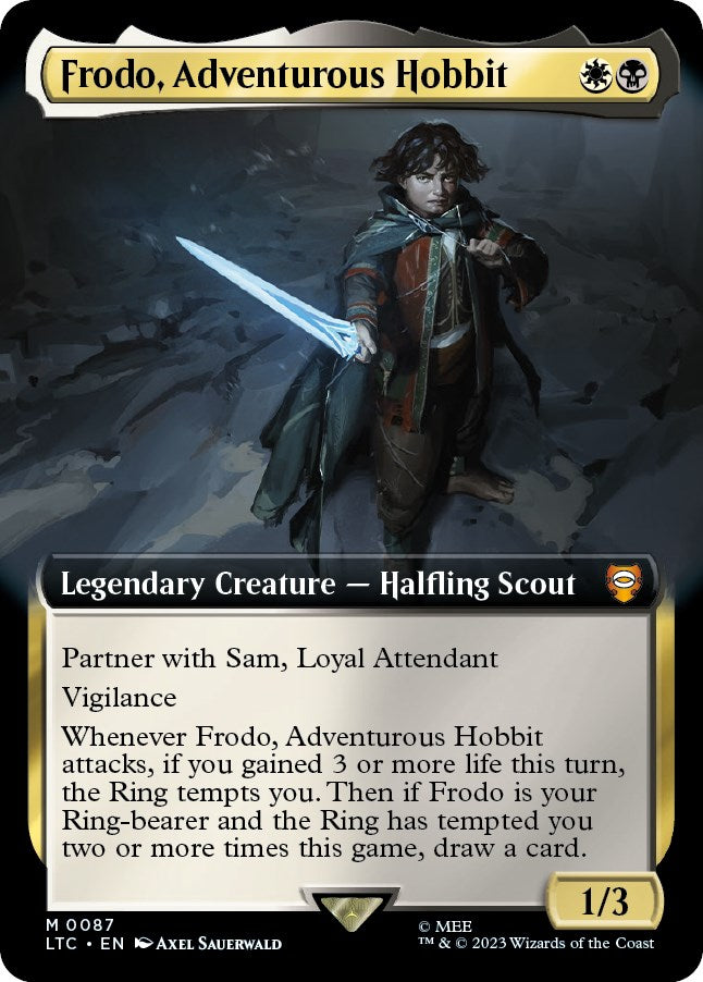 Frodo, Adventurous Hobbit (Extended Art) [LTC - 87]