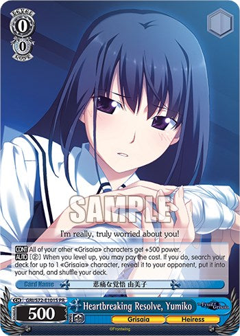 Heartbreaking Resolve, Yumiko (Foil) [GRI/S72 - GRI/S72-E101S PR]