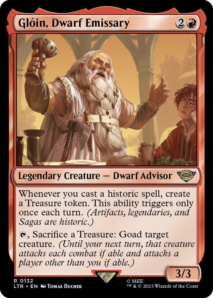 Gloin, Dwarf Emissary [LTR - 132]