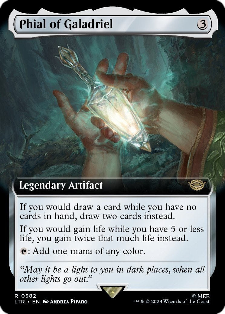 Phial of Galadriel (Extended Art) [LTR - 382]