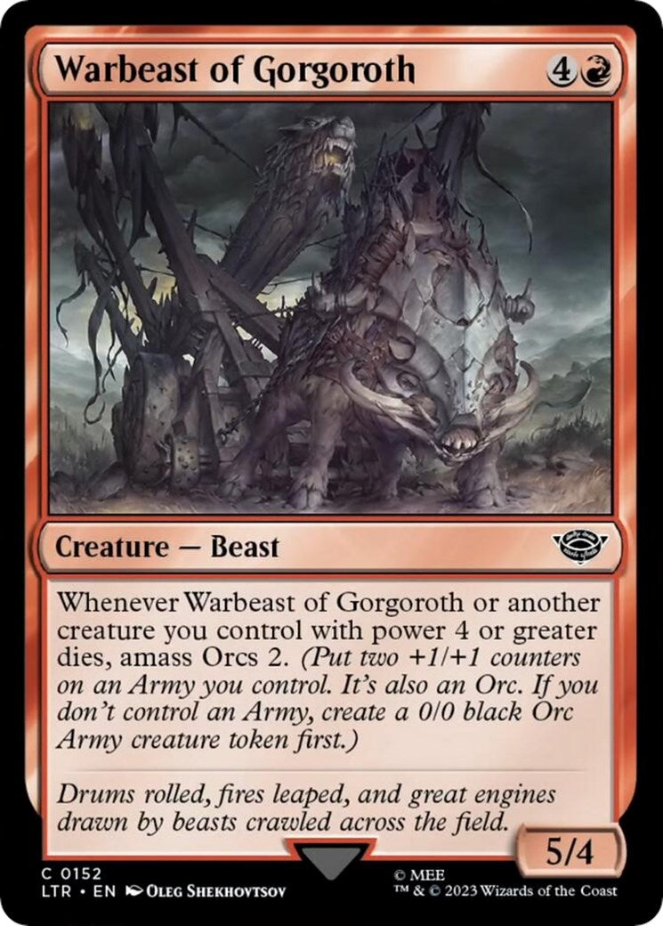 Warbeast of Gorgoroth [LTR - 152]