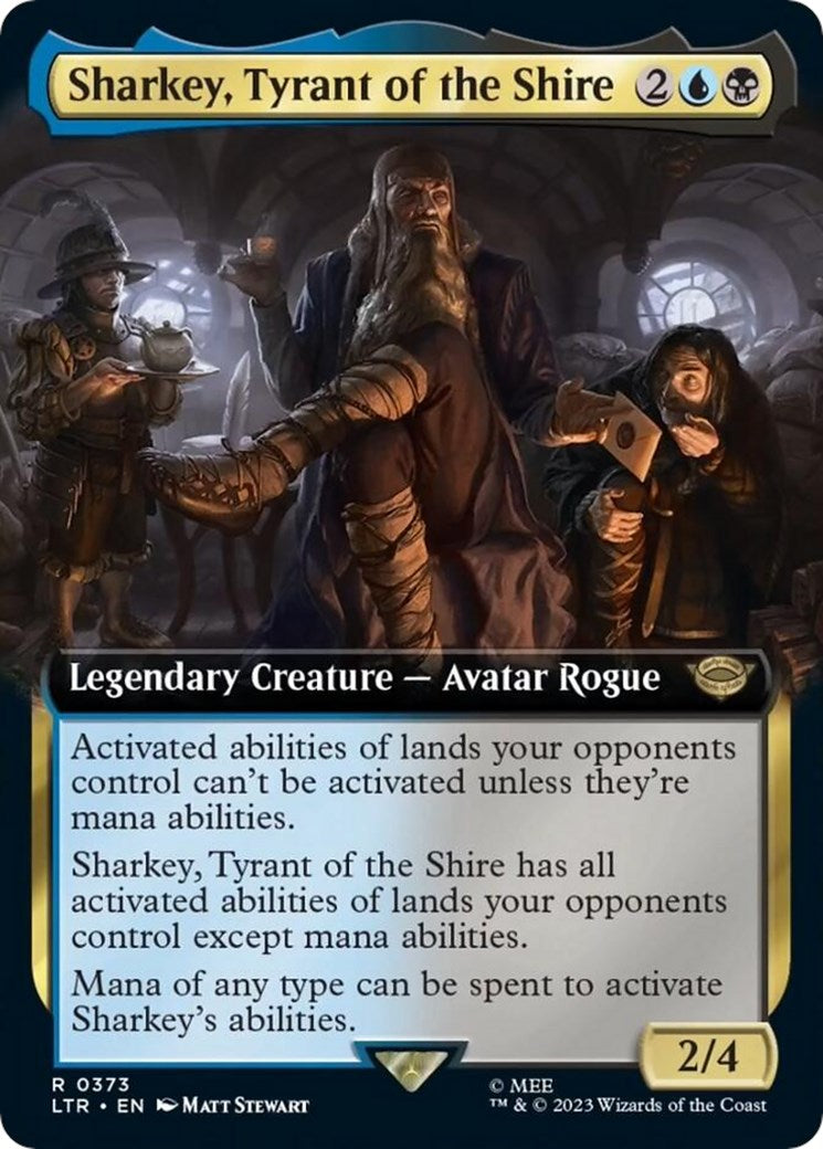 Sharkey, Tyrant of the Shire (Extended Art) [LTR - 373]