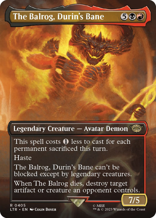 The Balrog, Durin's Bane (Borderless) [LTR - 405]