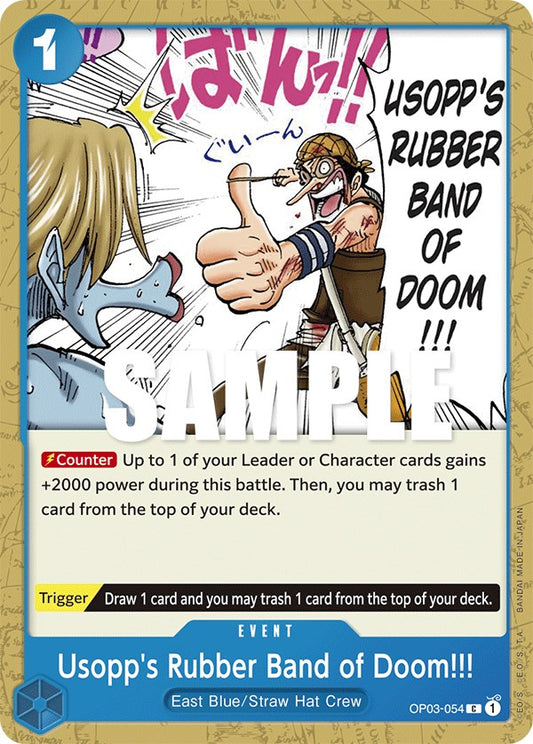 Usopp's Rubber Band of Doom!!! [OP03 - OP03-054]