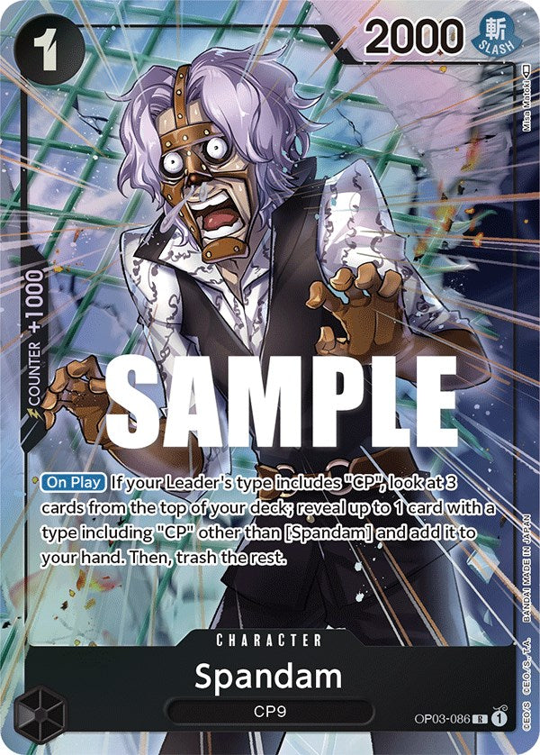 Spandam (Alternate Art) [OP03 - OP03-086]