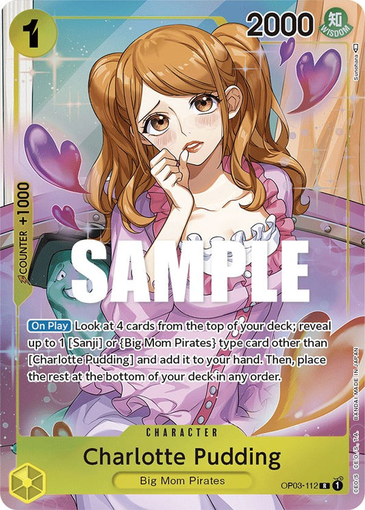 Charlotte Pudding (Alternate Art) [OP03 - OP03-112]