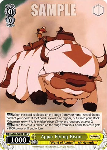 Appa: Flying Bison [ATLA/WX04 - ATLA/WX04-005 U]