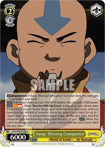 Aang: Missing Companion [ATLA/WX04 - ATLA/WX04-008 U]