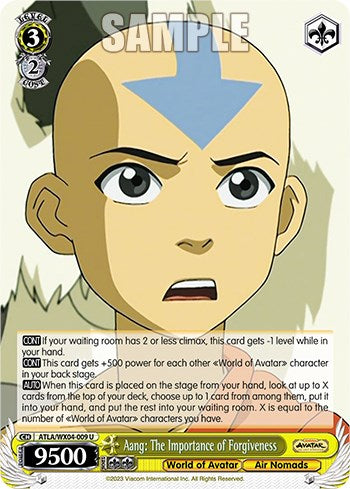 Aang: The Importance of Forgiveness [ATLA/WX04 - ATLA/WX04-009 U]