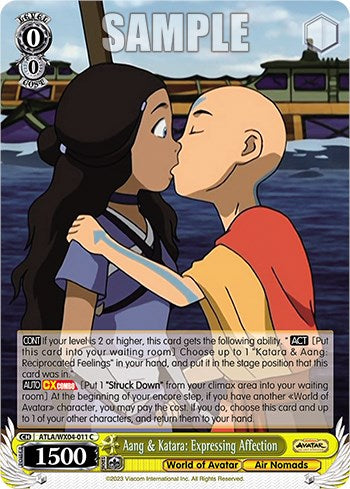 Aang & Katara: Expressing Affection [ATLA/WX04 - ATLA/WX04-011 C]