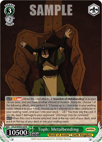 Toph: Metalbending [ATLA/WX04 - ATLA/WX04-029 R]