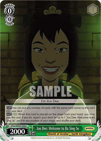 Joo Dee: Welcome to Ba Sing Se (b) [ATLA/WX04 - ATLA/WX04-040b C]