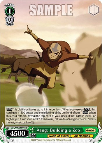 Aang: Building a Zoo [ATLA/WX04 - ATLA/WX04-041 C]