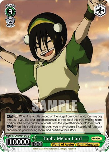 Toph: Melon Lord [ATLA/WX04 - ATLA/WX04-043 C]