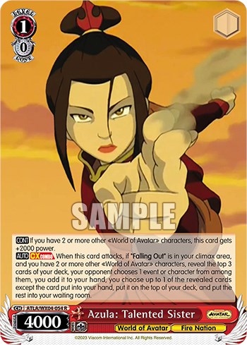 Azula: Talented Sister [ATLA/WX04 - ATLA/WX04-054 R]